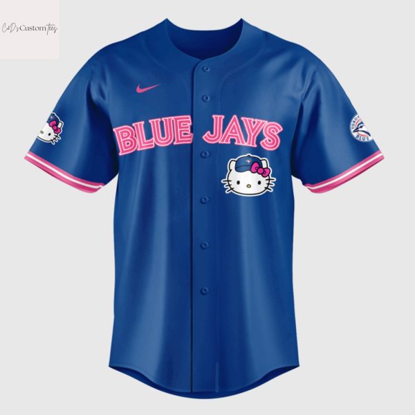 Toronto Blue Jays x Kitty 2025 Baseball Jersey – Blue