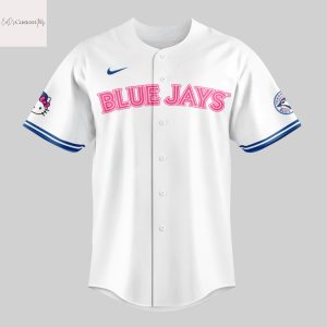 Toronto Blue Jays x Kitty 2025 Baseball Jersey – White
